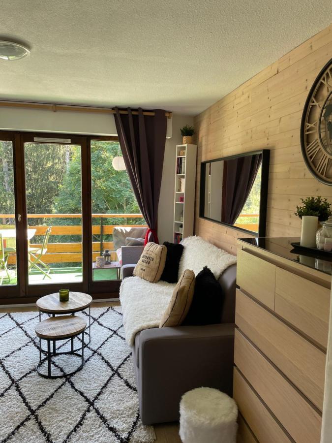 Studio Turquoise Quartier Grattague Vue Montblanc Saint-Gervais-les-Bains Zewnętrze zdjęcie