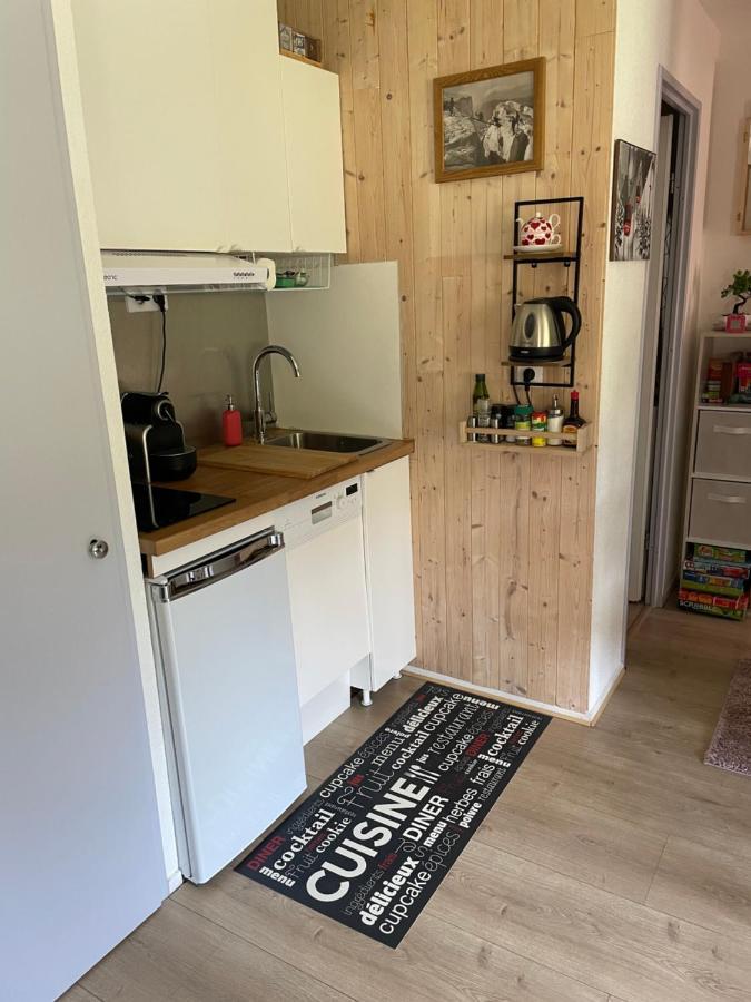 Studio Turquoise Quartier Grattague Vue Montblanc Saint-Gervais-les-Bains Zewnętrze zdjęcie