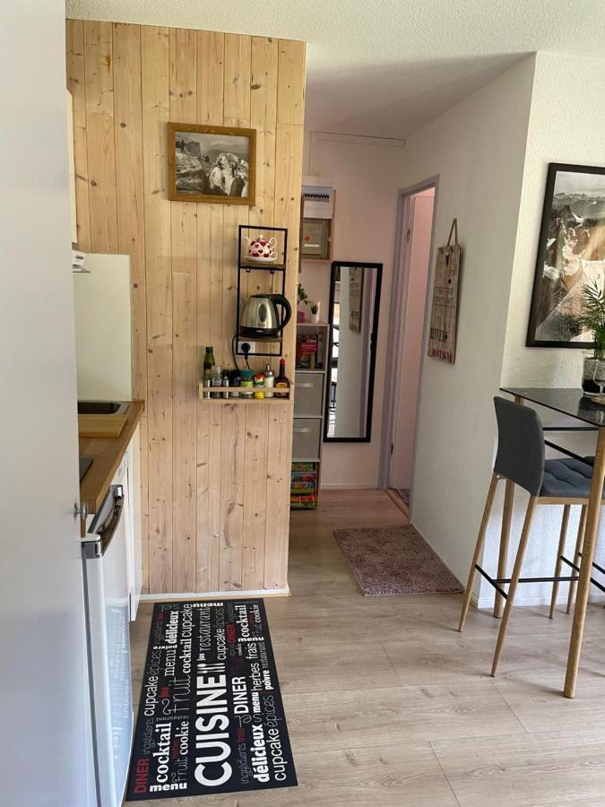 Studio Turquoise Quartier Grattague Vue Montblanc Saint-Gervais-les-Bains Zewnętrze zdjęcie