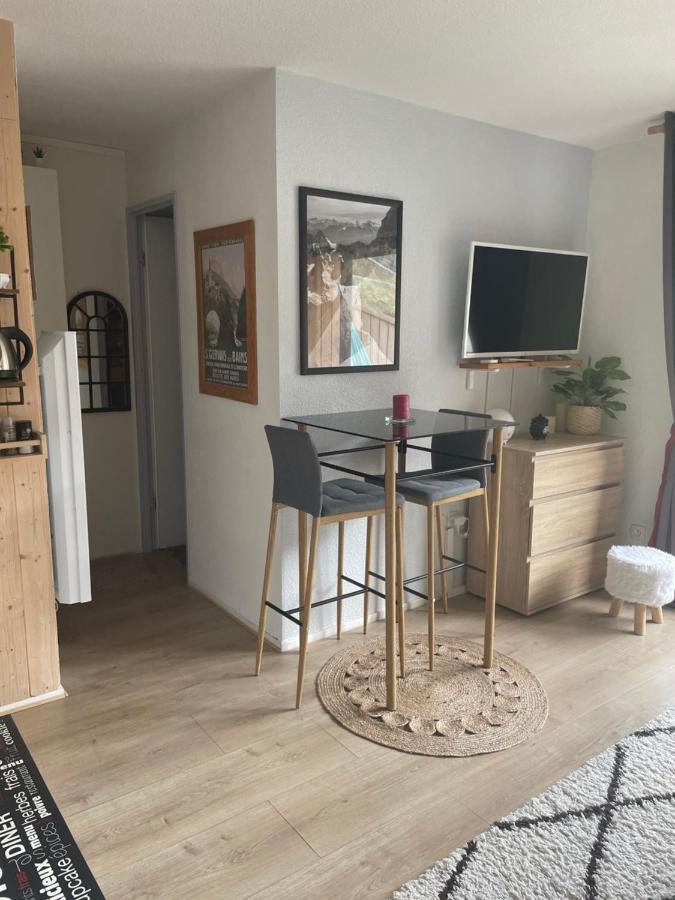 Studio Turquoise Quartier Grattague Vue Montblanc Saint-Gervais-les-Bains Zewnętrze zdjęcie