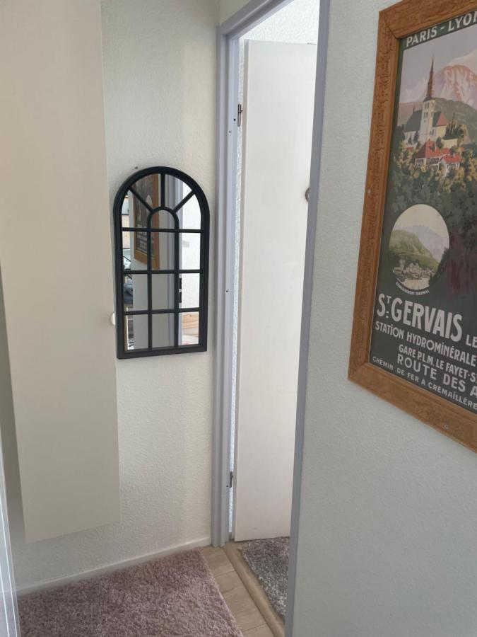 Studio Turquoise Quartier Grattague Vue Montblanc Saint-Gervais-les-Bains Zewnętrze zdjęcie